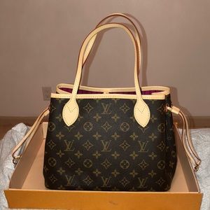 The Louis Vuitton PM and Louis Vuitton wristlet